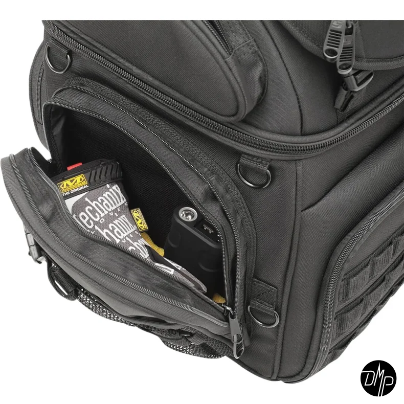 SADDLEMEN SISSY BAR BAG BR3400 TACTICAL