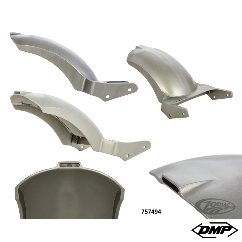 RICK'S Bagsk�rm med indbygget baglygte til M8 modeller