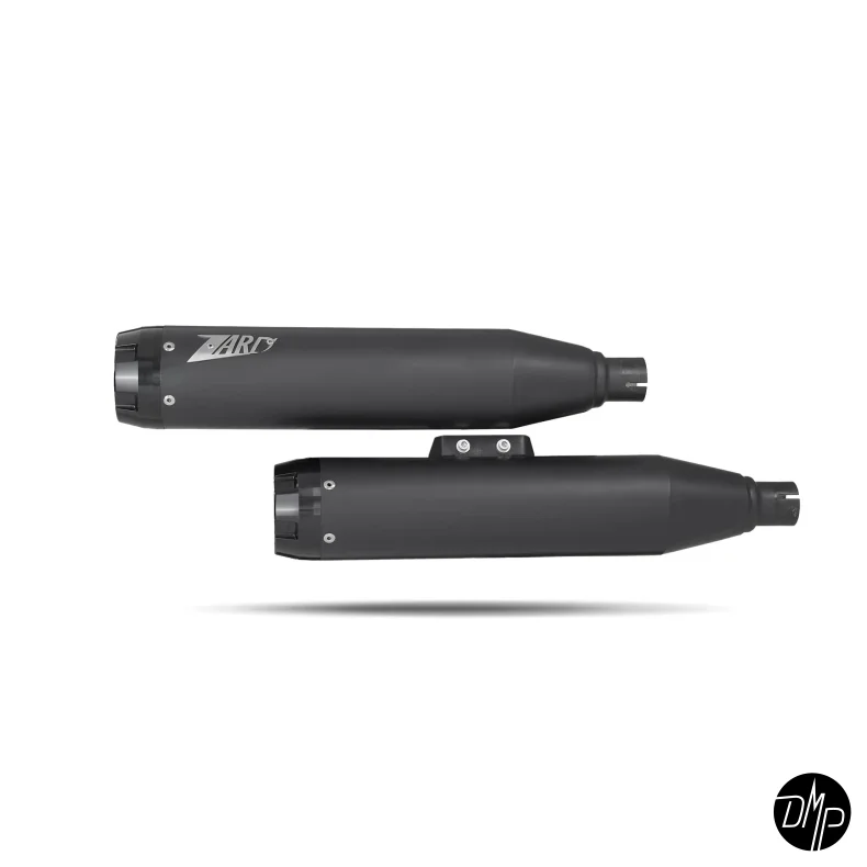 Zard Slip-on Udstdning, Godkendt og E-mrket, SORT - Softail M8 