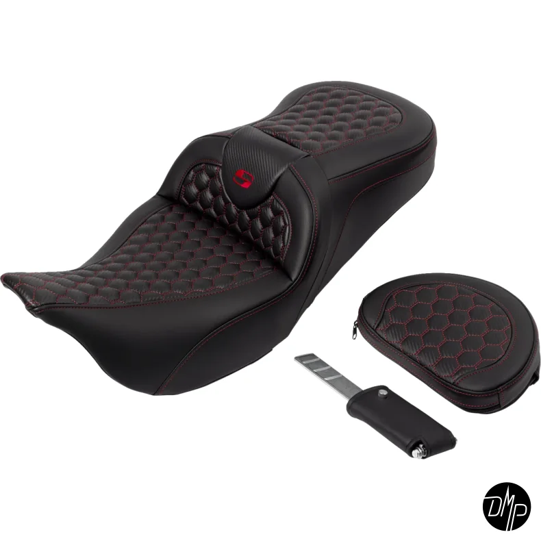 Saddlemen Roadsofa WITH backrest Carbon Fiber, EXTENDED REACH