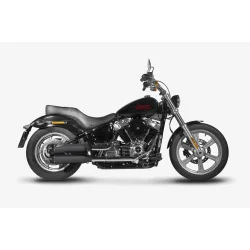 Zard Slip-on Udstdning, Godkendt og E-mrket, SORT - Softail M8 