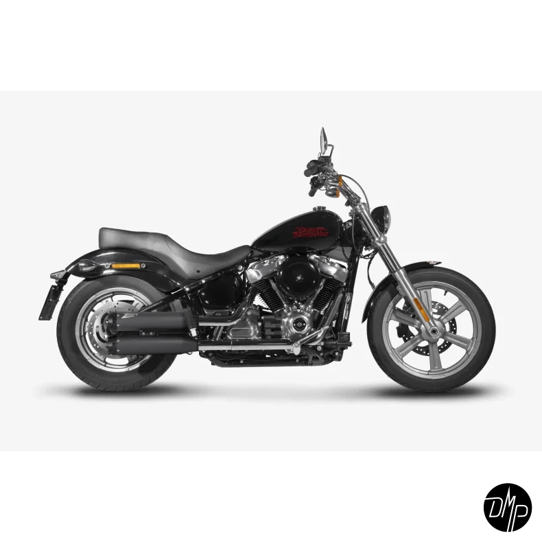 Zard Slip-on Udstdning, Godkendt og E-mrket, SORT - Softail M8 