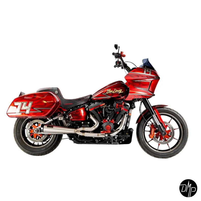 Malparidos 2in1 Euro 4 &amp; 5 Approved, Softail M8