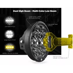Denali D14 "Destroyer" E-approved LED light for Road Glide 2015-2023