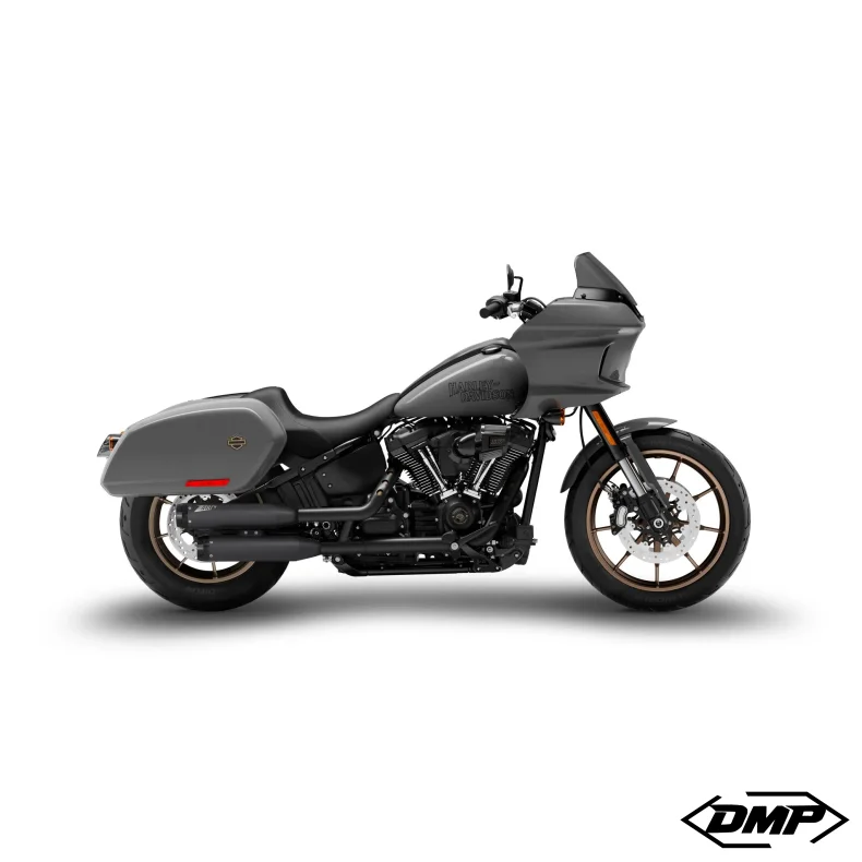 Zard Slip-on Udst�dning, Godkendt og E-m�rket, SORT - Softail M8 