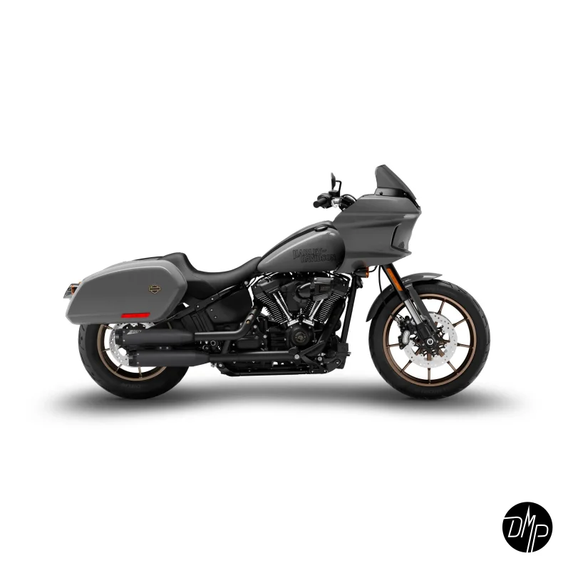 Zard Slip-on Udstdning, Godkendt og E-mrket, SORT - Softail M8 