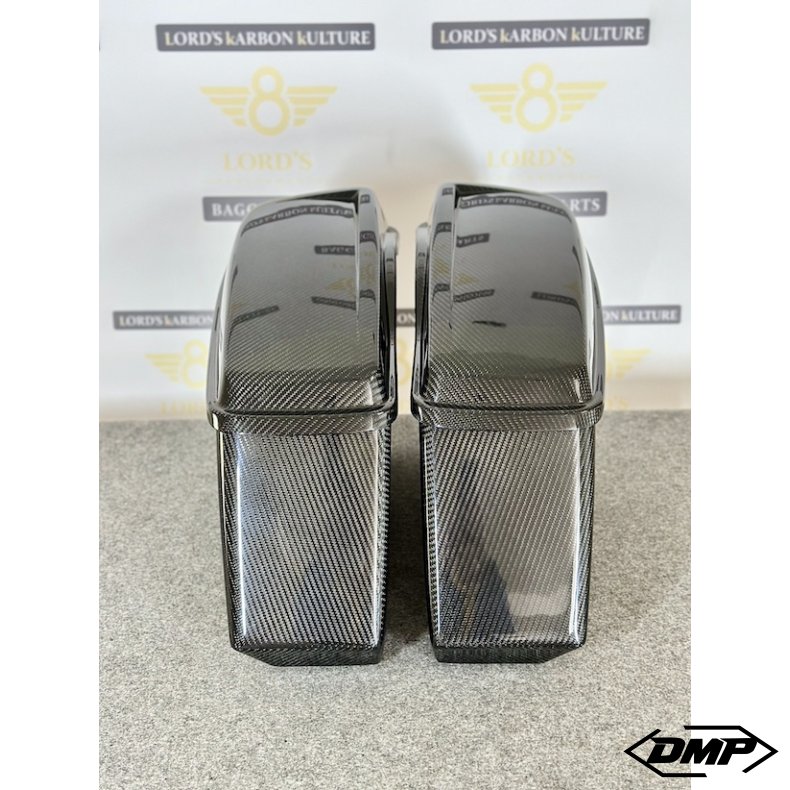 LORD's Performance Carbon Saddlebags with lids, Touring