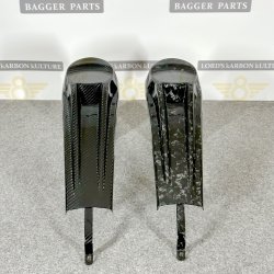 LORD's Performance Carbon Dash cover with hole, Touring Twill/Forged Carbon