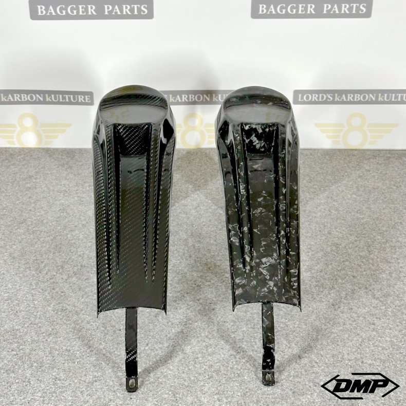 LORD's Performance Carbon Dash cover with hole, Touring Twill/Forged Carbon