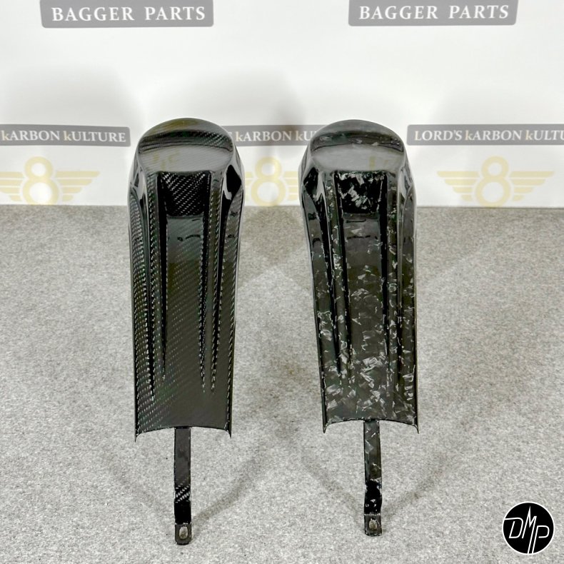 LORD's Performance Carbon Dash cover with hole, Touring Twill/Forged Carbon