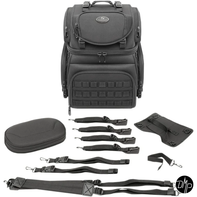 SADDLEMEN SISSY BAR BAG BR3400 TACTICAL