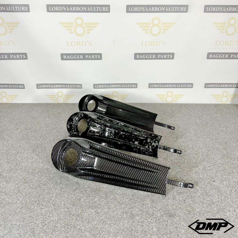 LORD's Performance Carbon Dash cover with hole, Touring Twill/Forged Carbon