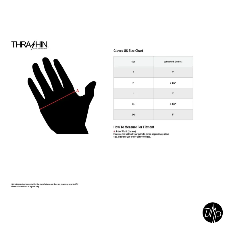 Thrashin GLOVES STEALTH V2 Black