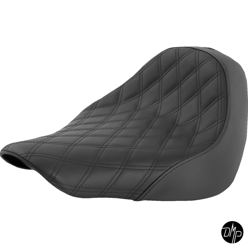 Saddlemen Renegade LS Solo sde, Softail, Sort