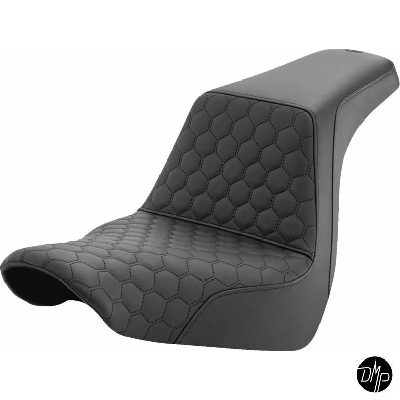 SADDLEMEN SEAT STEP UP Honey Comb Balck/Black 18-24 FLSB, FXLR/S/ST