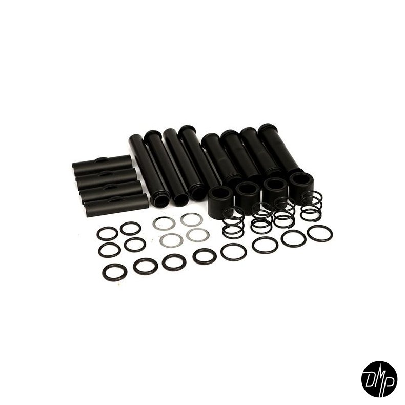 Komplet Pushrod cover kit til Twin Cam BLACK!