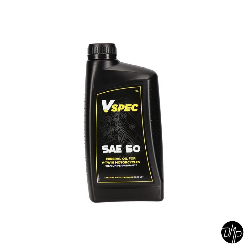 VSPEC, SAE 50 (MINERAL) MOTOR OLIE. 12 LITER