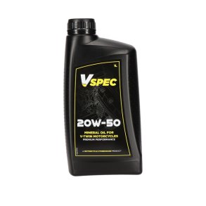VSPEC, 20W50 (MINERAL) MOTOR OLIE. 12 LITER