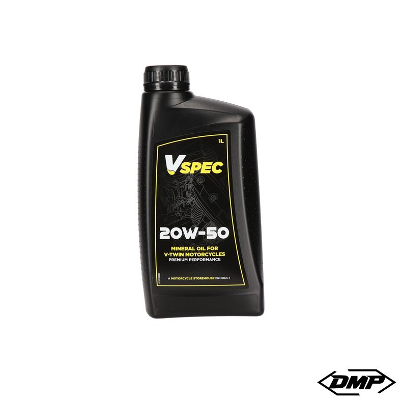 VSPEC, 20W50 (MINERAL) MOTOR OLIE. 12 LITER