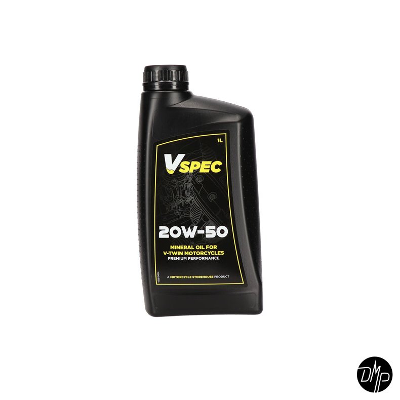 VSPEC, 20W50 (MINERAL) MOTOR OLIE. 1 LITER