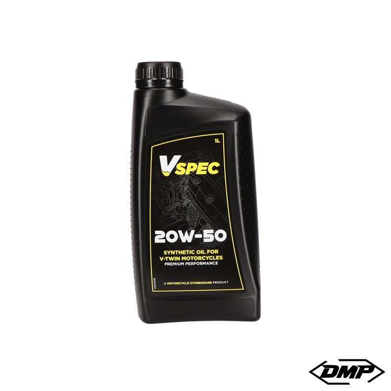 VSPEC, 20W50 FULDSYNTETISK MOTOR OLIE. 12 LITER