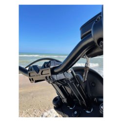 Vitys Design 8" Adjustable Risers Black