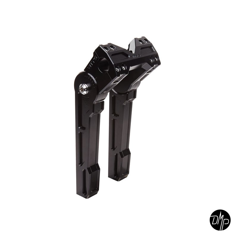 Vitys Design 10" Adjustable Risers Black