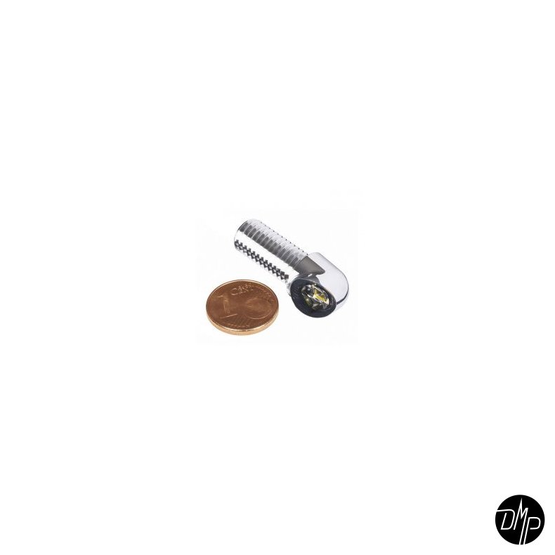 MOTOGADGET, MO.BLAZE 3I1 E-GODKENDT LYGTE SORT/CHROME