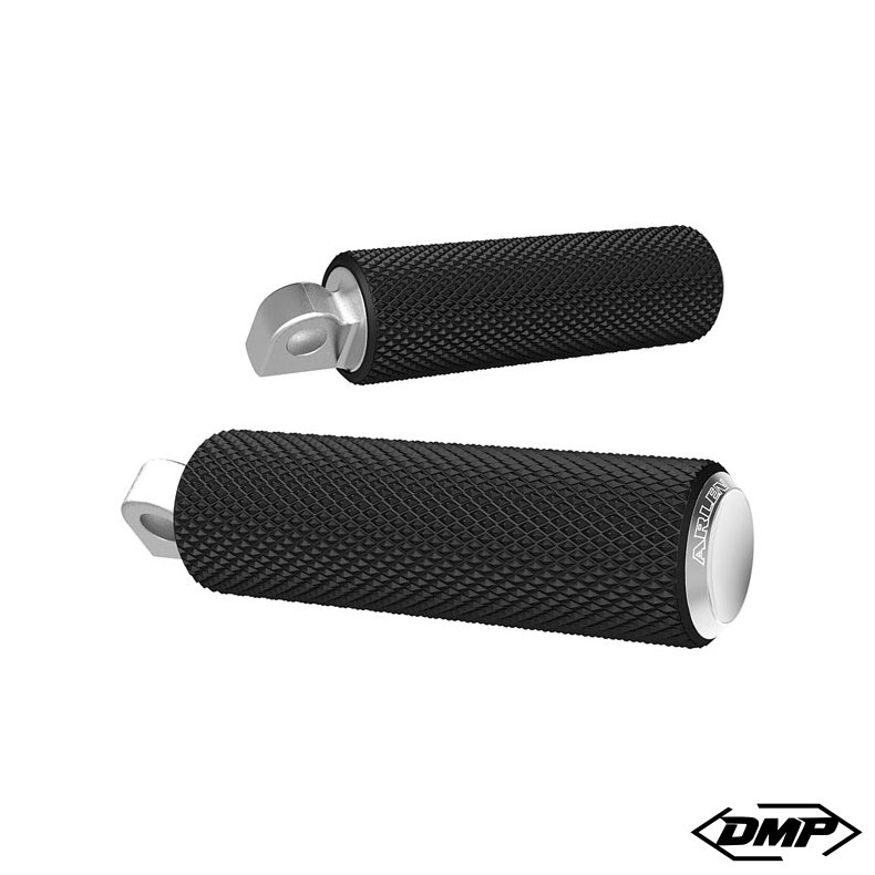 ARLEN NESS, FUSION FODHVILERE, KNURLED SORT/CHROME/GULD/MESSING