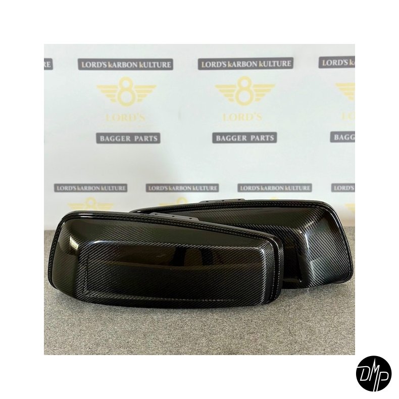 LORD's Performance Carbon lids for Saddlebags, Touring