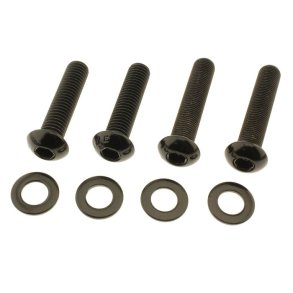 Screws 4 Bikes, dmper bolt kit, Black, 04-20 XL Sportster