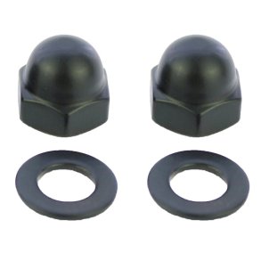 Screws4bikes Spejl mtrikker, sort.