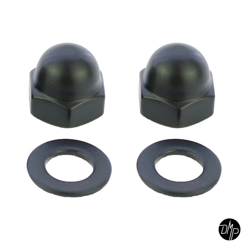 Screws4bikes Spejl mtrikker, sort.