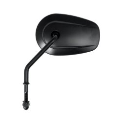 Riptide tapered mirror set, short stem. Black