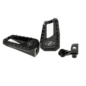 Apex Edge Pegs. Black H-D Male mount