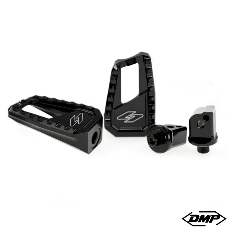 Apex Edge Pegs. Black M8 Softail (Passenger)