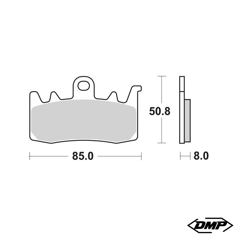 SBS Bremseklodser 900H.HS, sint, Front 23-24 CVO Touring &amp; Pan America/ Sportster S 21-24