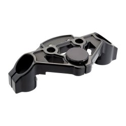 Arlen Ness, Method 2" drop top triple tree. All black