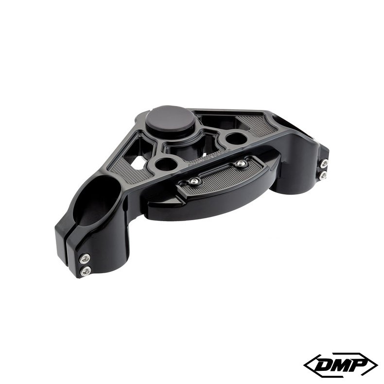 Arlen Ness, Method 2" drop top triple tree. All black