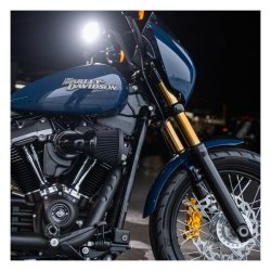 Arlen Ness, 49mm inne fork legs GOLD +2" (M8 Softail models)