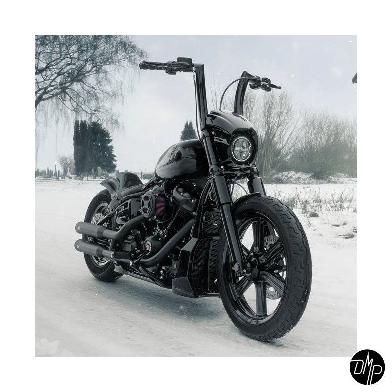 Killer Custom 2" FAT Apehanger, "Monarch" 12" Hj 