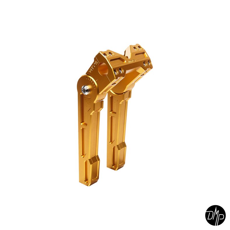 Vitys Design 10" Adjustable Risers Gold