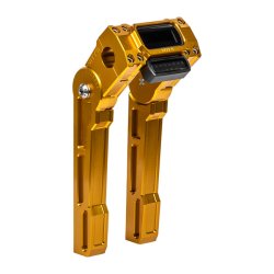 Vitys Design Adjustable Risers 10" Digital Speedo Gold