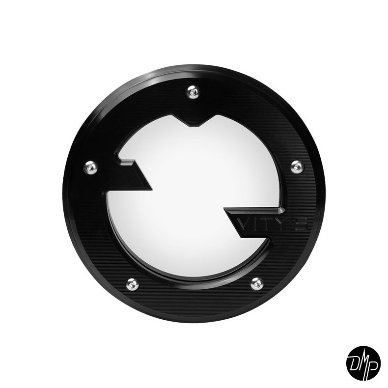 Vitys Design Massive Derby Cover Black M8 Softail