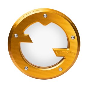 Vitys Design Massive Derby Cover Gold M8 Touring