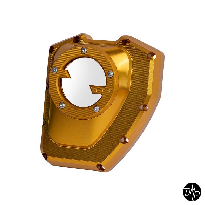 Vitys Design Massive Cam Cover Gold Twin Cam &amp; S&S T Series