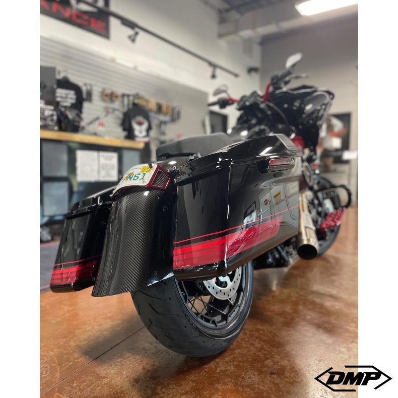 SLYFOX Carbon Rear fender, 14-23 Touring (Gloss or Matt)