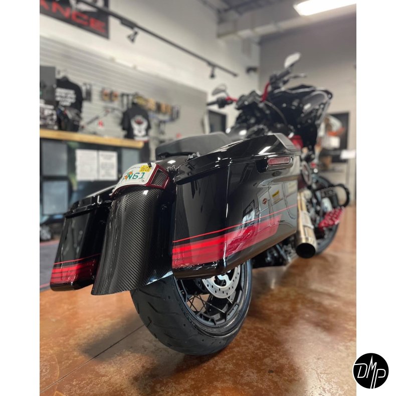 SLYFOX Carbon Rear fender, 14-23 Touring (Gloss or Matt)