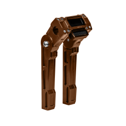 Vitys Design Adjustable Risers 8" Digital Speedo Bronze