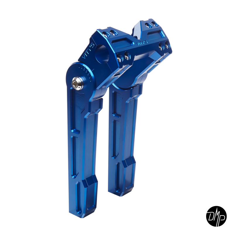 Vitys Design 10" Adjustable Risers Blue